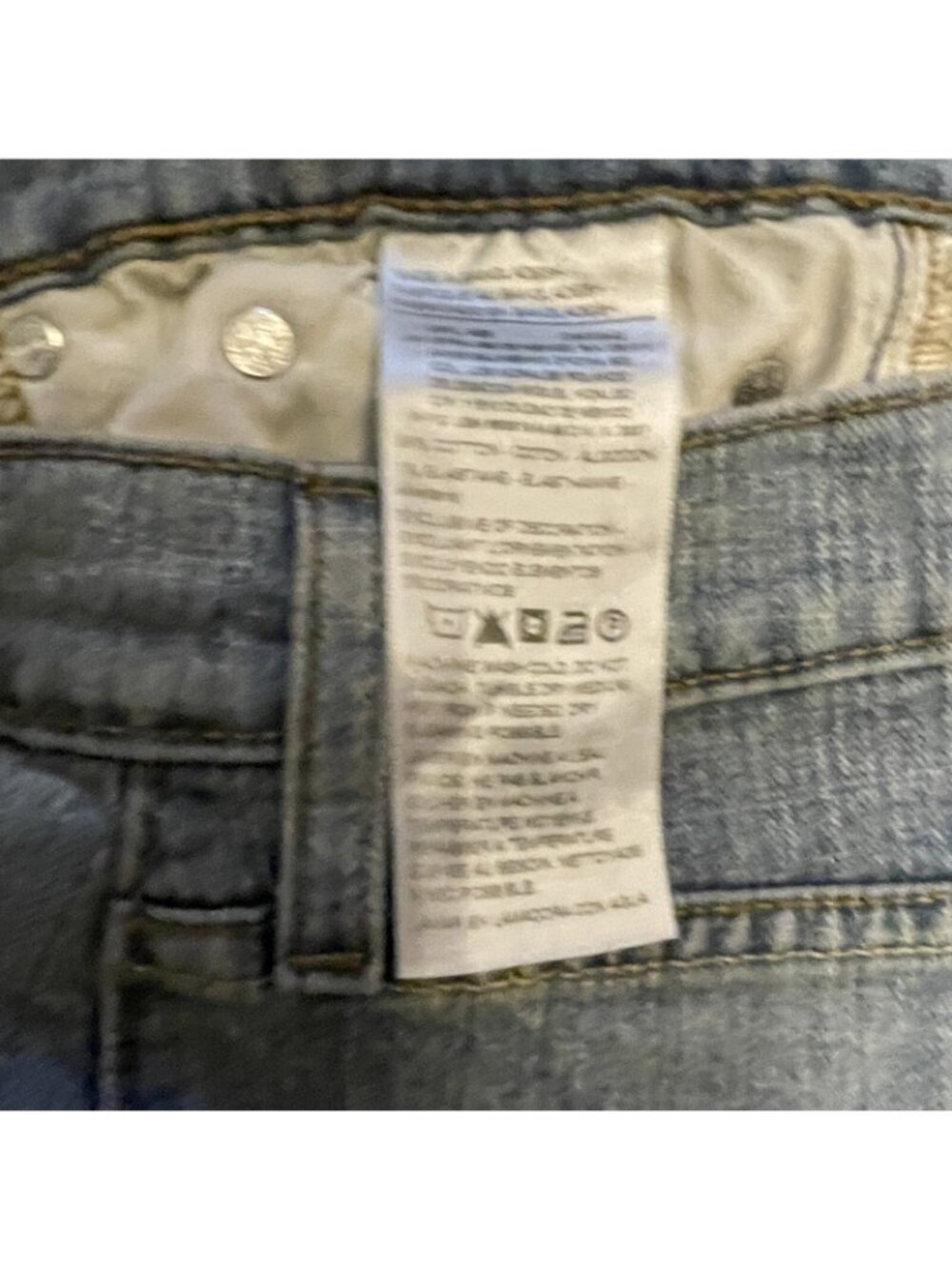 Levi Signature Gold Jeans Men’s 36x30 Relaxed Fit Stretch Stonewashed Denim Y2K - Picture 7 of 7